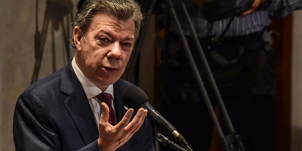 Le prix Nobel de la Paix accordé au président colombien Santos
