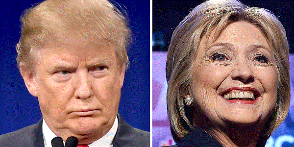 Les surnoms qu`Hillary Clinton aurait pu donner à Donald Trump