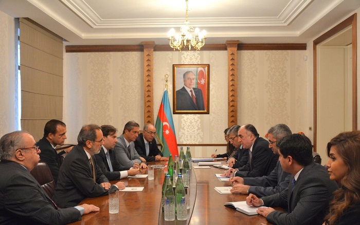 Le MAE azerbaïdjanais rencontre la délégation menée par Rodrigo Maia