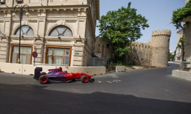 Un tour du circuit de Bakou en caméra embarquée - VIDEO