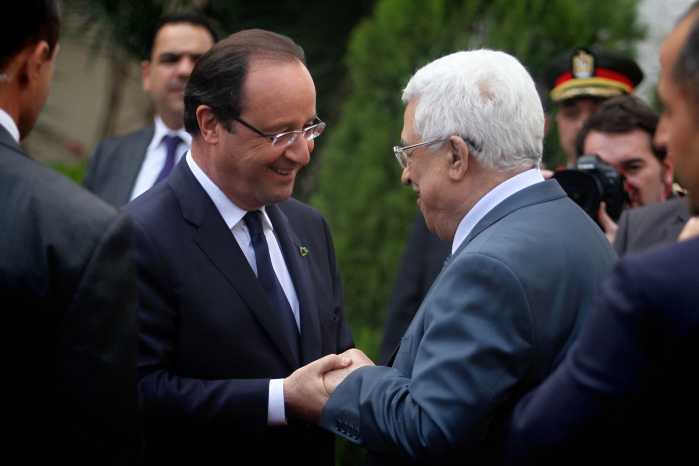Selon Abbas, Paris mettra fin à toute implantation juive  - Associated Press