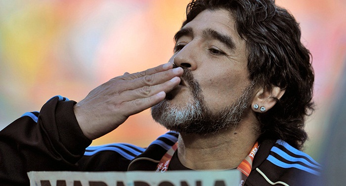 Maradona prêt à entraîner l`équipe argentine gratuitement