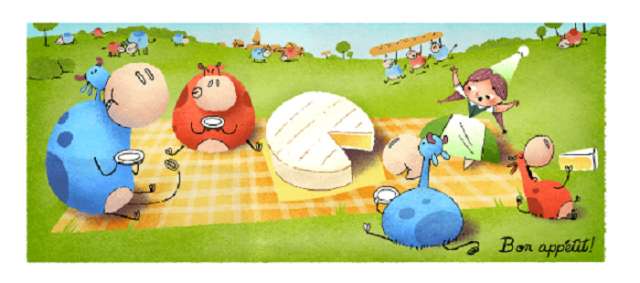    Google Doodle celebrates Marie Harel, the inventor of camembert cheese
