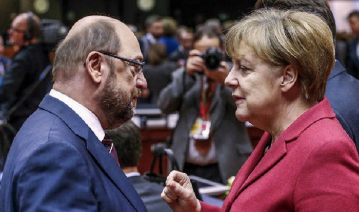 Martin Schulz emerges as likely rival to Angela Merkel