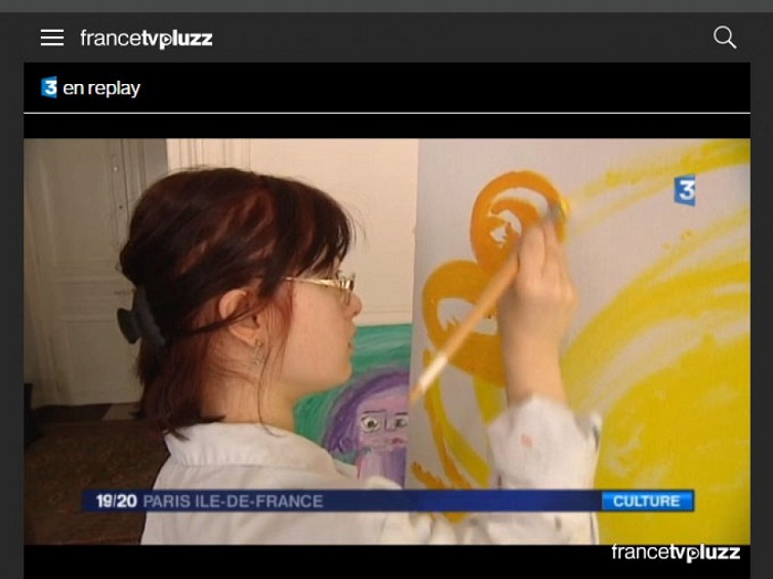 La chaîne F3 diffuse un reportage sur Maryam Alakbarli, jeune peintre azerbaïdjanaise