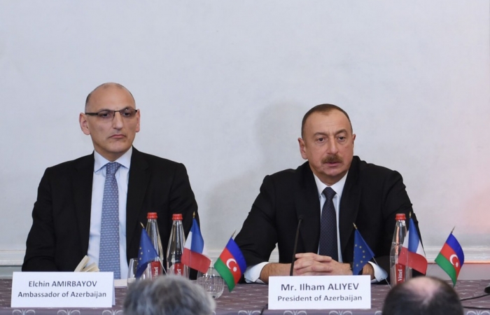 Le président Aliyev: «L’activité de certaines entreprises européennes dans les territoires occupés de l’Azerbaïdjan est inacceptable»
