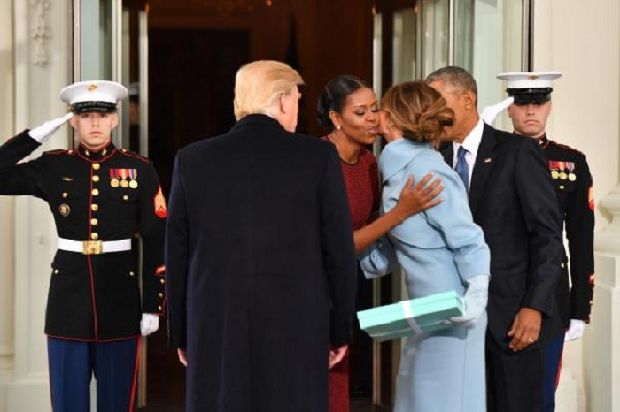 Melania’s Tiffany gift to Michelle Obama remains a mystery - VIDEO