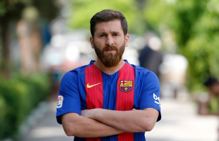 Things get Messi for Iranian lookalike