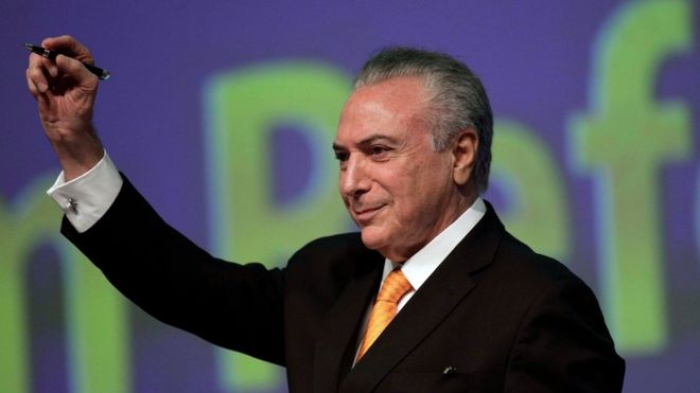 Brazil's President Michel Temer denies hush money claim
