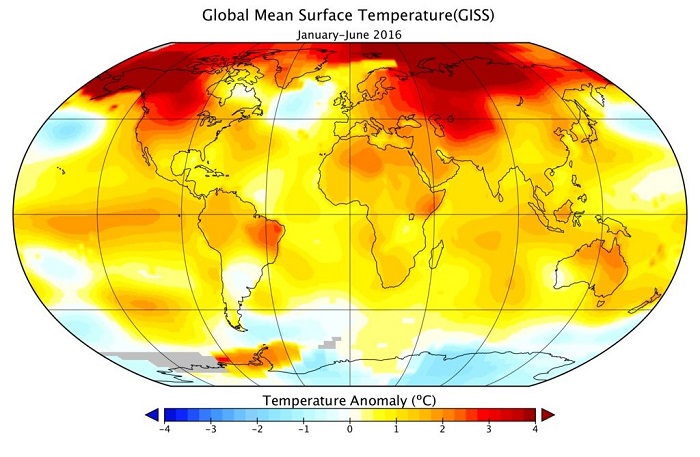 NASA says there is `99% chance` that 2016 will be  warmest year on record