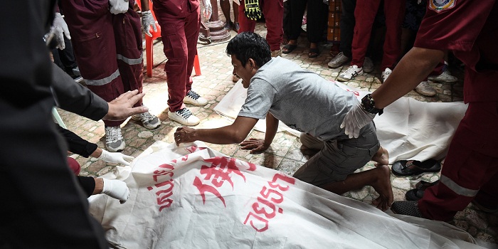 Naufrage en Thaïlande : le bilan s`élève à 18 morts, 12 disparus