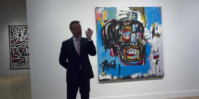 Record pour un tableau de Basquiat, vendu 110,5 millions de dollars