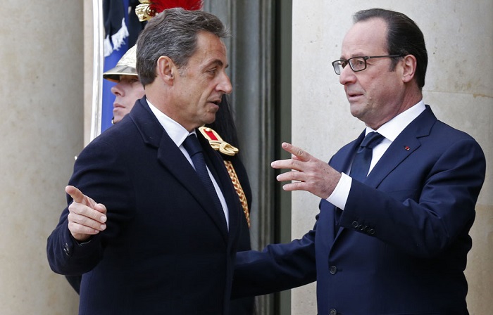Sarkozy : "Les gens qui descendent dans la rue sont les électeurs déçus de Hollande"