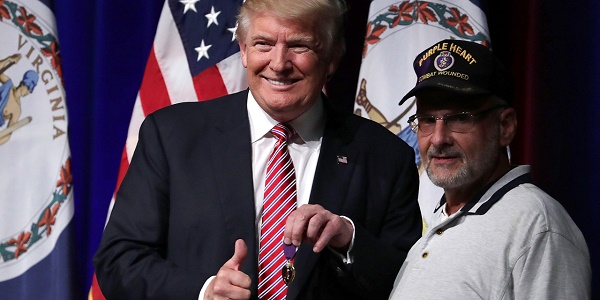 Nouvelle polémique de Trump, autour d`une décoration militaire