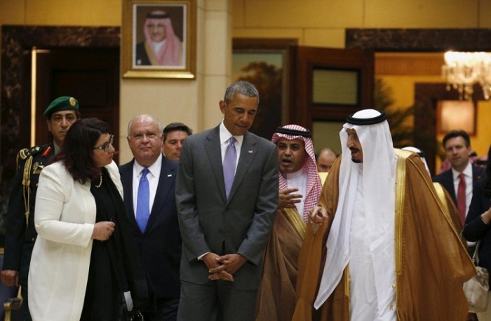 Obama meets Saudi king as U.S. Iran policy strains alliance