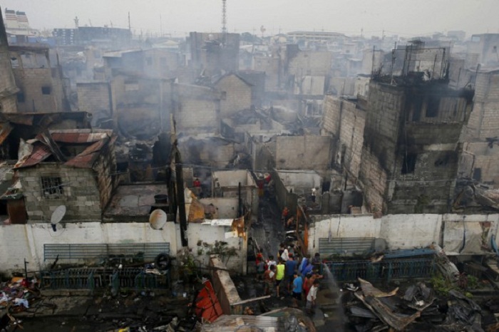 Philippines: 15 000 habitants dans la rue après un incendie