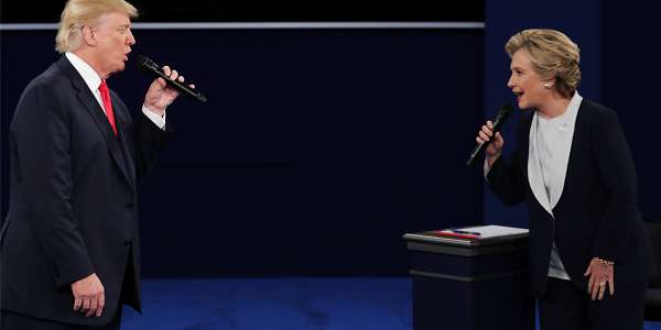 Présidentielle US : les cinq attaques les plus marquantes du deuxième débat Trump-Clinton
