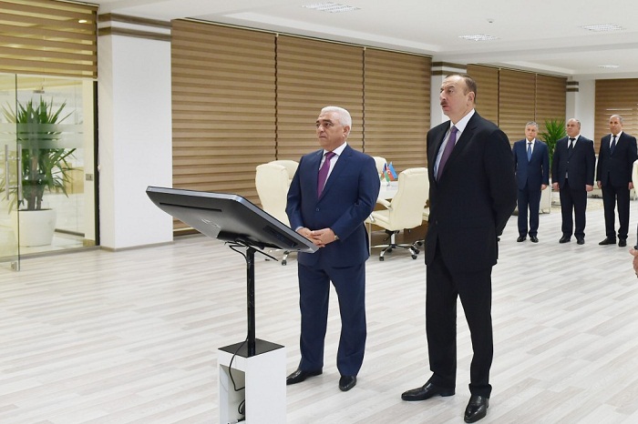  Le Président Ilham Aliyev a inauguré un certain nombre de sous-stations électriques