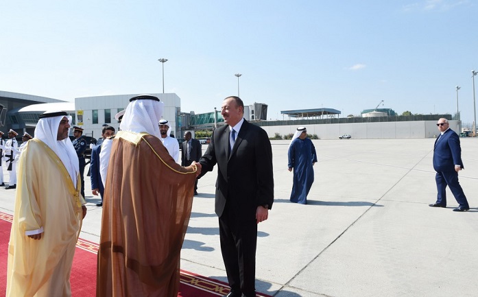 Le président Ilham Aliyev a terminé sa visite officielle aux Emirats arabes unis