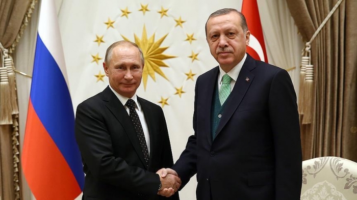 Erdogan, Putin discuss Syria, bilateral ties on phone
