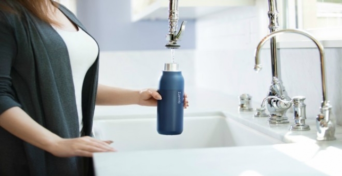 زجاجة مياه ذكية لا تحتاج للتنظيف أبدا - فيديو