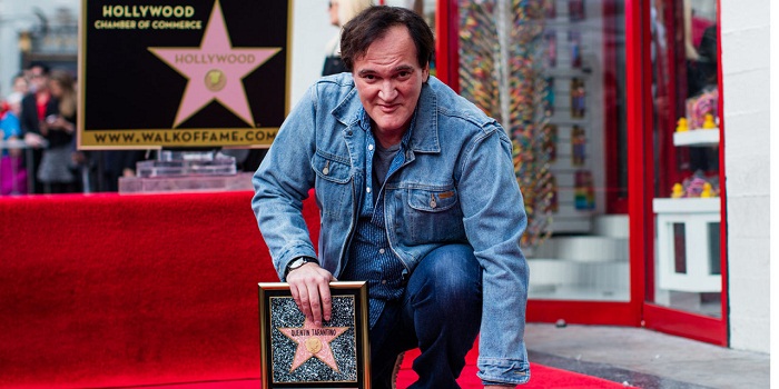 Quentin Tarantino reçoit son étoile sur le Walk of Fame