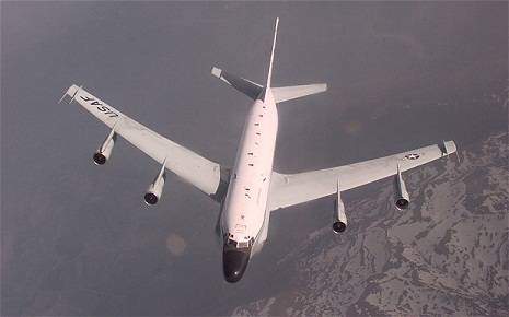 Russian fighter jet intercepts US Air Force reconnaissance flight