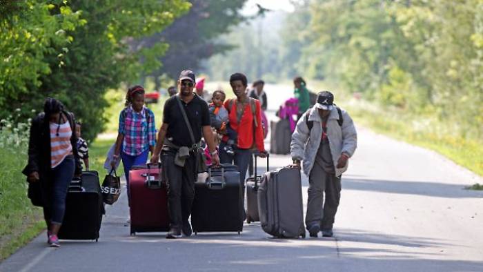 Massiver Anstieg von Flüchtlingen aus USA