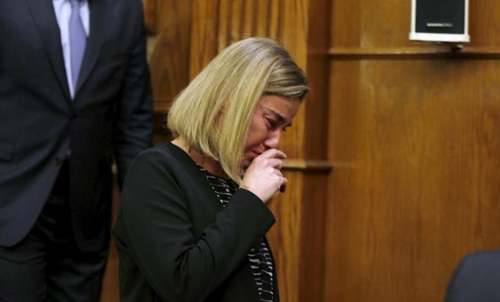 EU foreign policy chief Mogherini weeps over Brussels bombings - VIDEO