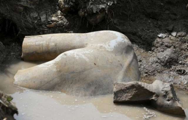 Archaeologists hail 'big discovery' in Egypt as statue 'depicting Ramses II' unearthed