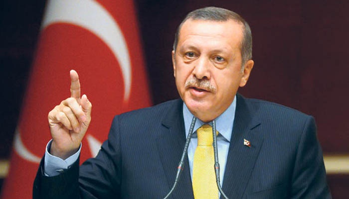 Turkish president say no wish to raise tension