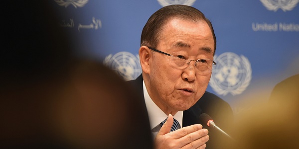 Résolution sur les colonies : Ban Ki-moon espère des `négociations sérieuses`