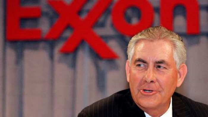 USA: Rex Tillerson s`engage à couper tout lien avec ExxonMobil