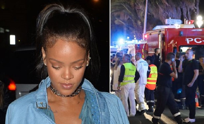 Rihanna`s concert in Nice cancelled in wake of horrific terrorist attack