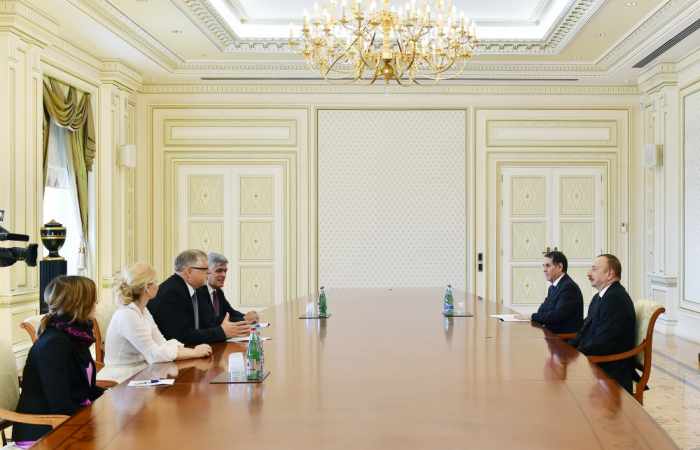Ilham Aliyev reçoit le représentant spécial de l’UE pour le Caucase du Sud et la crise en Géorgie