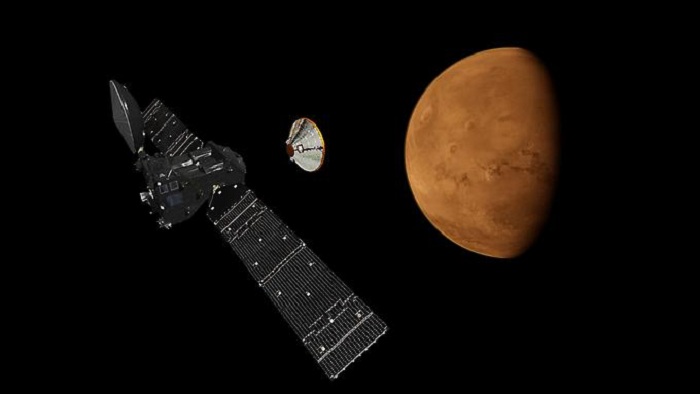 Mars-Sonde sendet erstes Signal