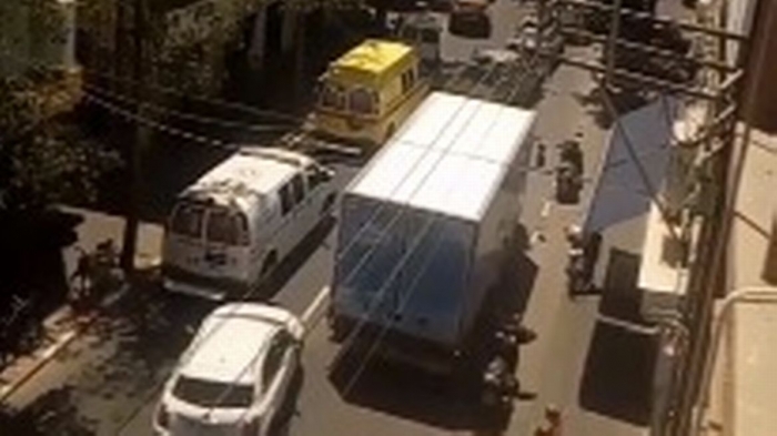 'Car ramming' in Tel Aviv less than an hour before Donald Trump lands was "traffic accident"