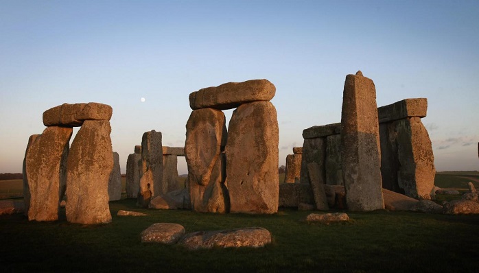 Stonehenge was dismantled in Wales and moved to Wiltshire