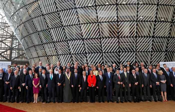 Chem attack blame game ‘failed’ at Syria conference in Brussels