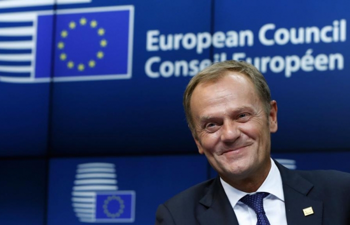 Donald Tusk réélu président du Conseil européen