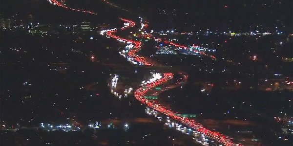 Thanksgiving : impressionnants embouteillages aux Etats-Unis