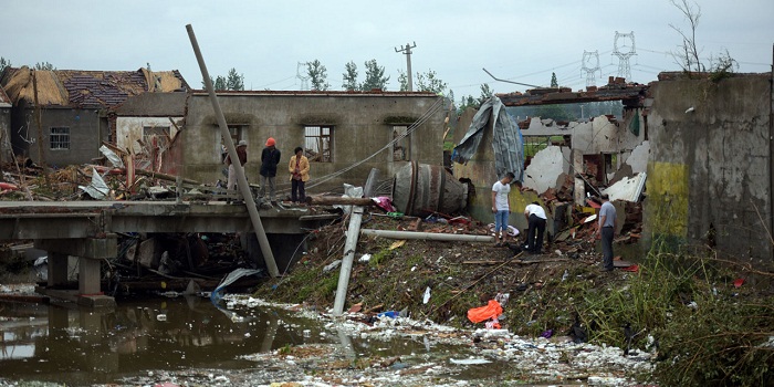 Tornade en Chine: au moins 98 morts
