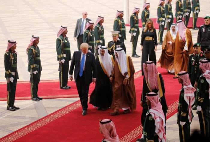 Donald Trump est arrivé en Arabie saoudite