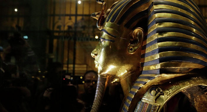 Toutankhamon et sa barbe de retour au musée du Caire