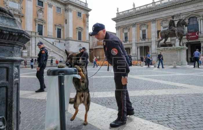 Un Campidoglio de Roma fortificado recibe a los líderes de la UE