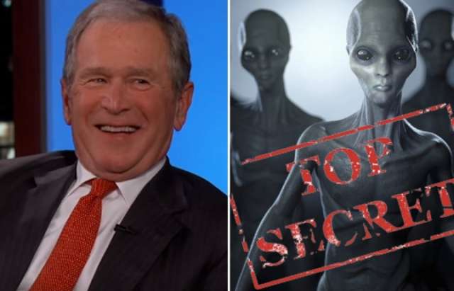 George W. Bush finally opens up about classified UFO files