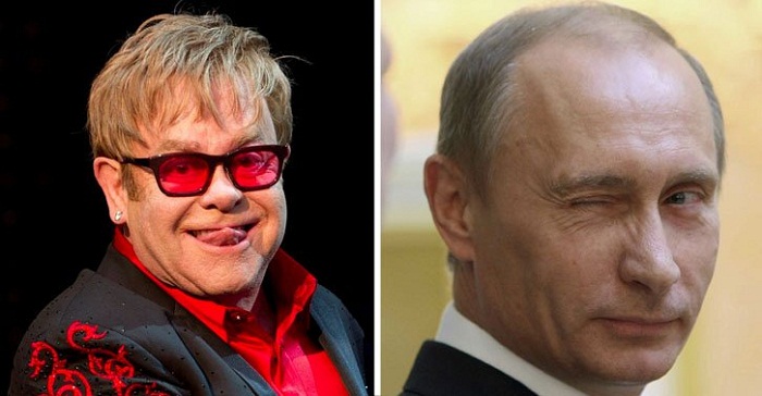 Russia denies Putin called Elton John