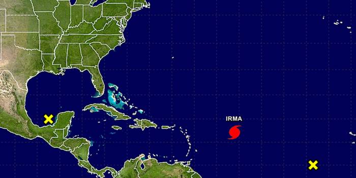 Une semaine après Harvey, l'ouragan Irma inquiète l'Amérique