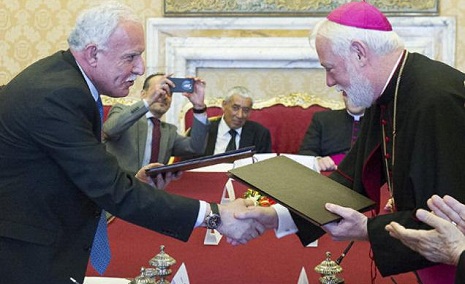 Vatican recognises state of Palestine; Israel irked