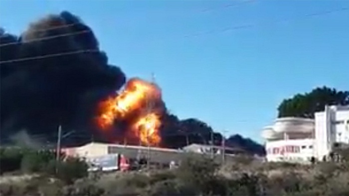 Espagne: un immense incendie près de Valence - VIDEO